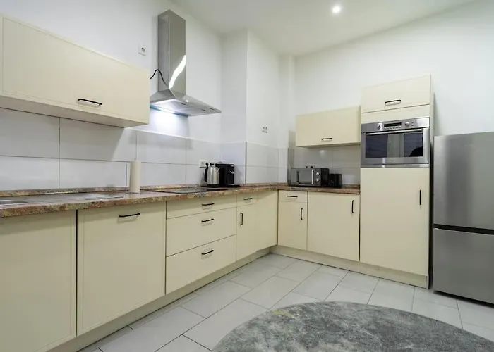 Elegantes Design-Elberfeld-Zentral-Bahnhof-Terrasse W5 Apartment Wuppertal